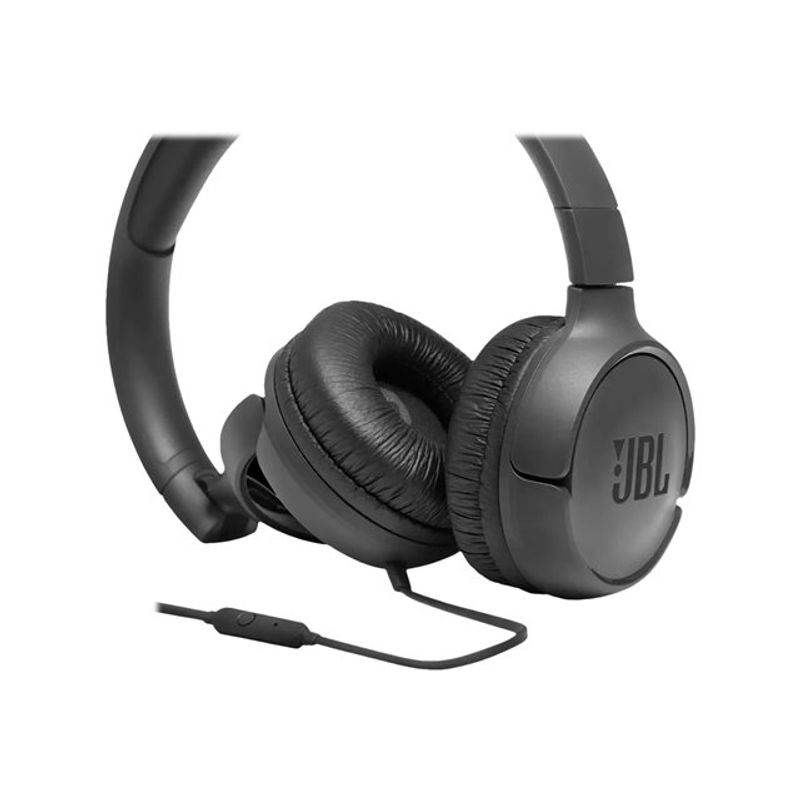 JBL - Audífonos JBL Tune 500 Con Diadema Conector 35mm Negro - Negro