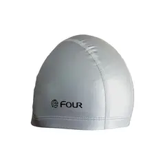 FOUR - Gorra Natación Poliflex Plata -
