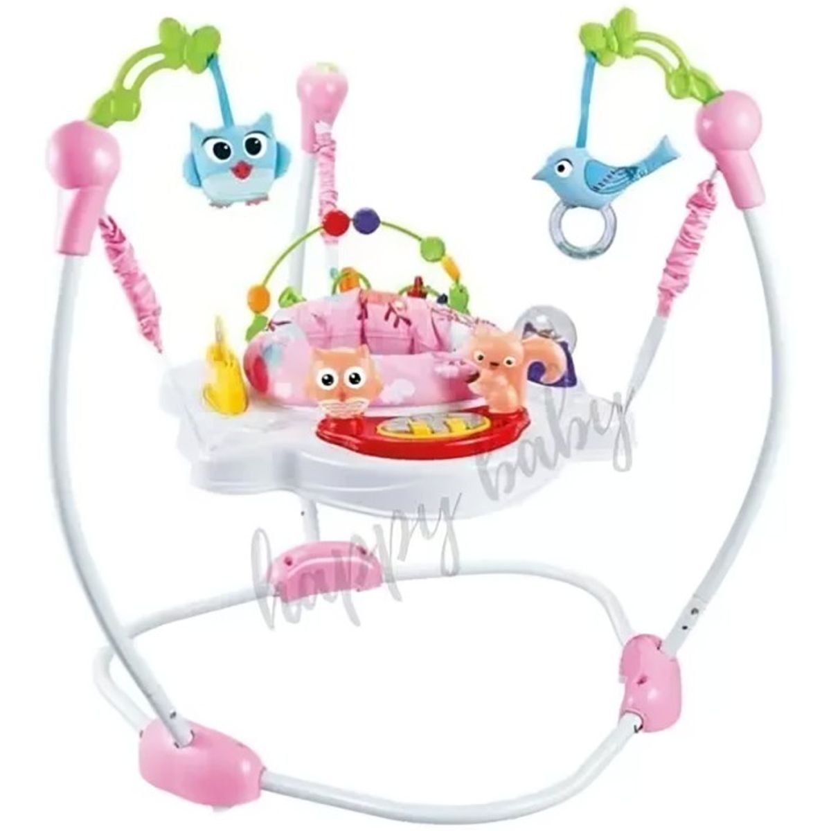 OEM - Baby Jumper Musical Multifuncion Rosado