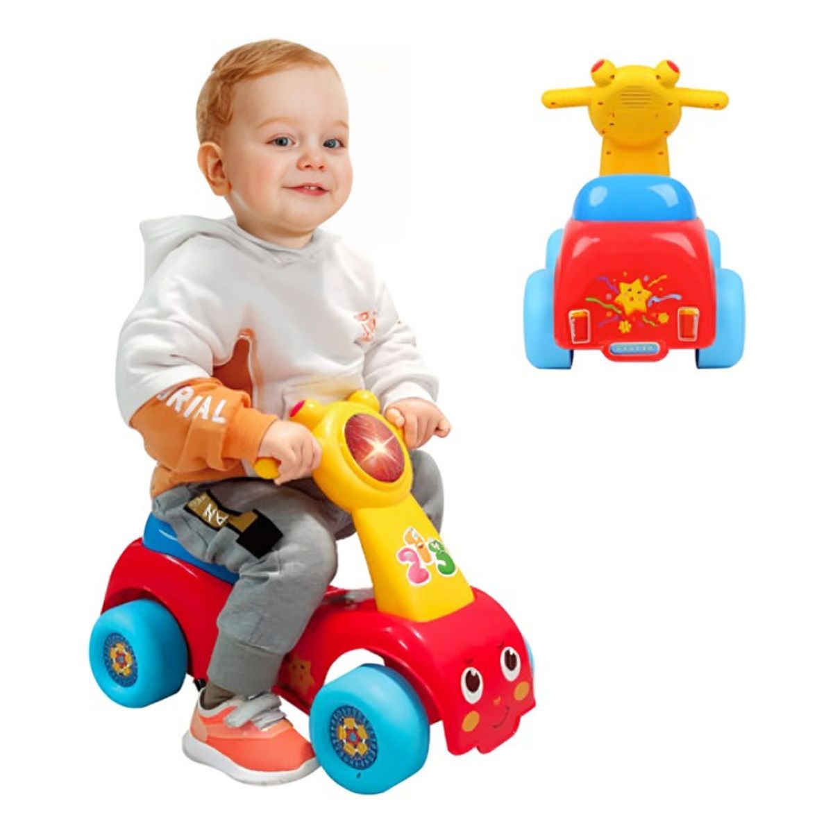 OEM - Caminador Bebe 5 EN 1 Verde