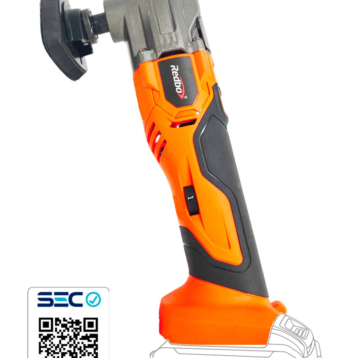 REDBO - Herramienta Multipropósito Inalámbrica Redbo MT 21V-3 21V (Solo Herramienta - Sin Batería)