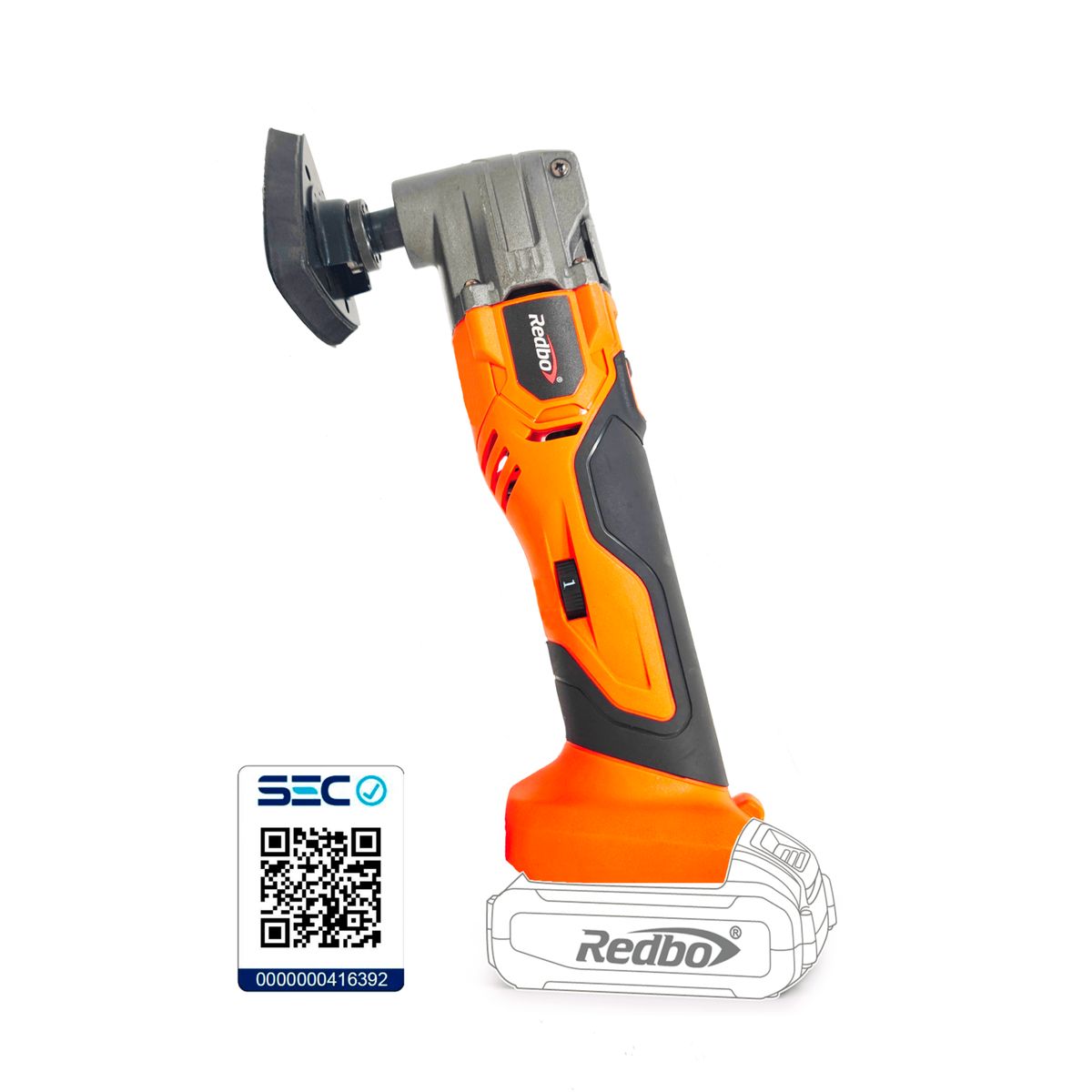 REDBO - Herramienta Multipropósito Inalámbrica Redbo MT 21V-3 21V (Solo Herramienta - Sin Batería)