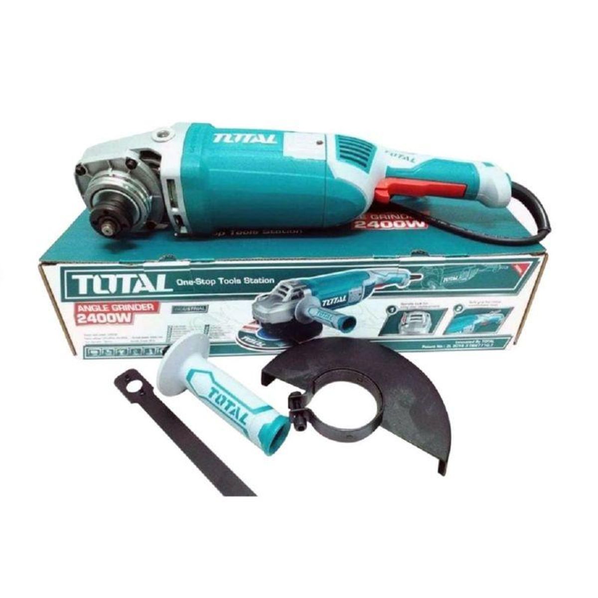 TOTAL TOOLS - ESMERIL ANGULAR 7 TOTAL TG1251806 2400W