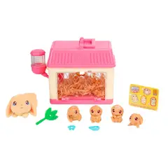 LITTLE LIVE PETS - MAMA SORPRESA SET JUEGO MINI ROSADO