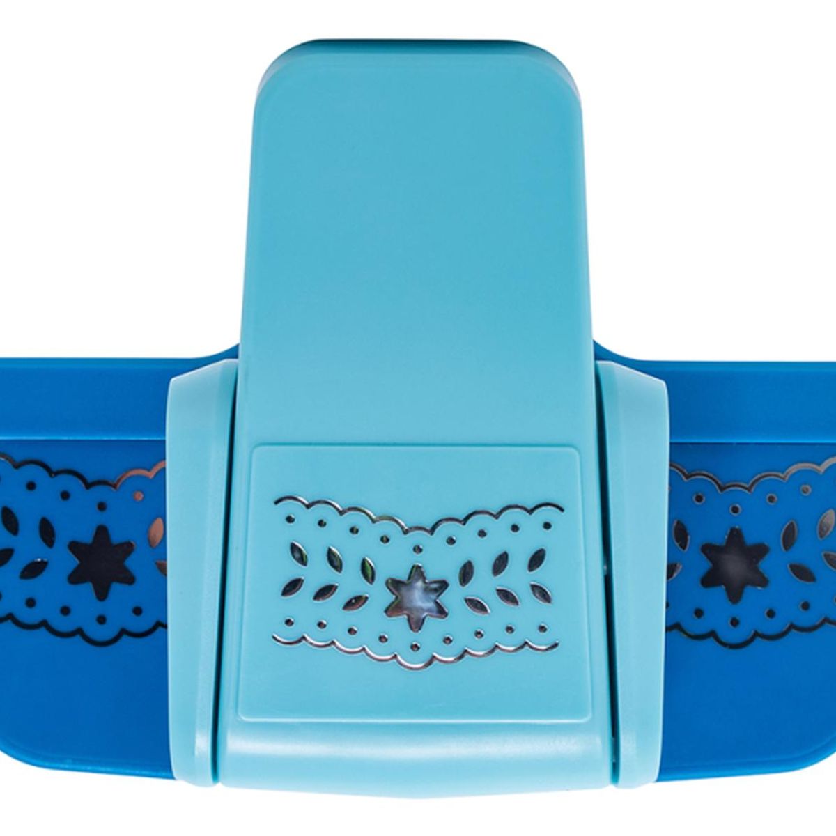 CREATIVE - Perforadora Para Papel Huincha, Blonda. Creative - Celeste