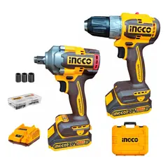 INGCO - Kit Llave De Impacto 400 Nm Y Taladro Ckli20271