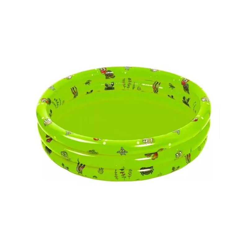 GENERICO - Piscina Inflable Plástico 3 Anillos 110x25 Cm Verano Niños