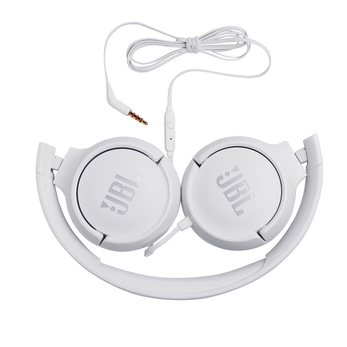JBL - Audifonos JBL Tune 500 Con Diadema Conector 3.5mm Blanco