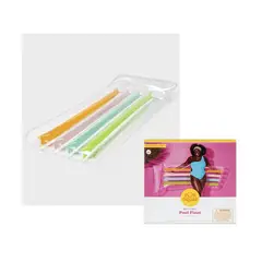GENERICO - Flotador Transparente Multicolor De Cuerpo Completo