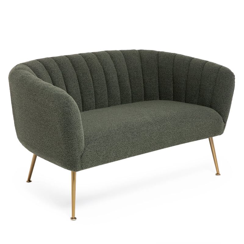 THE POPULAR DESIGN - SOFA 2 CUERPOS ROCCO VERDE