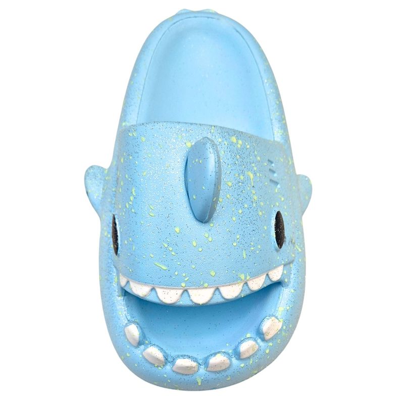 MPROPIA - Chalas Sandalias Goma Eva Tiburon Fluorescentes Brillantes 970.