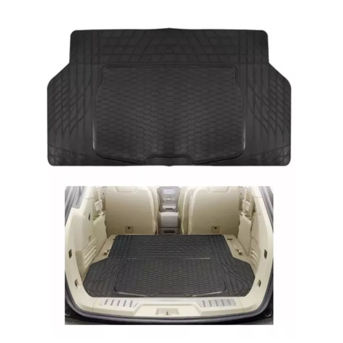 GENERICO - Cubre Maleta Goma Maletero Auto  Antideslizante universal