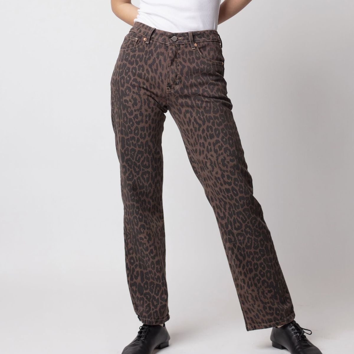 MOMCHIC - Jeans Nina Animal Print