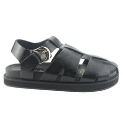 CHALADA - Sandalia Mujer Negro Casual Viva-11