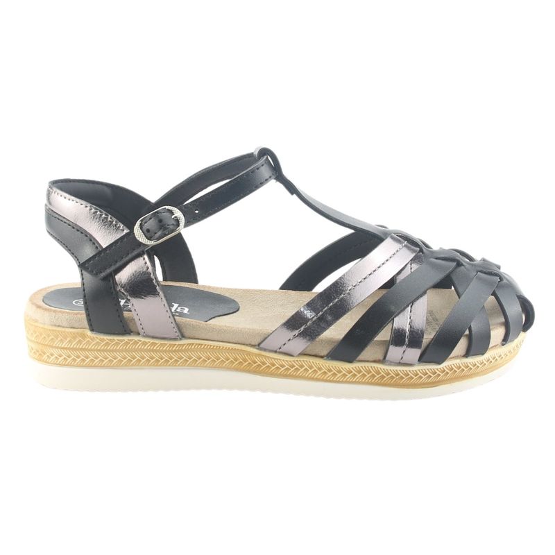 CHALADA - Sandalia Mujer Negro Casual Chalada Cince-10