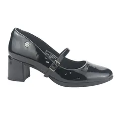 CHALADA - Zapato Mujer Negro Casual Fita-2