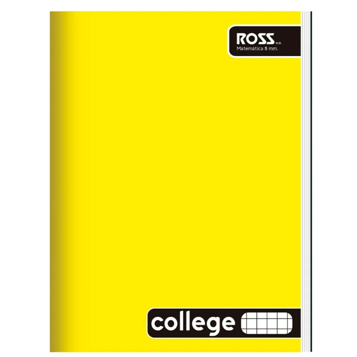 PROARTE - Cuaderno College Liso 80 Hjs 5mm Ross
