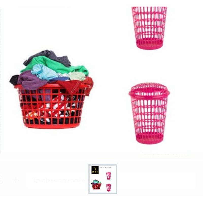 GENERICO - Cesta De Colores De Ropa Colores Surtidos