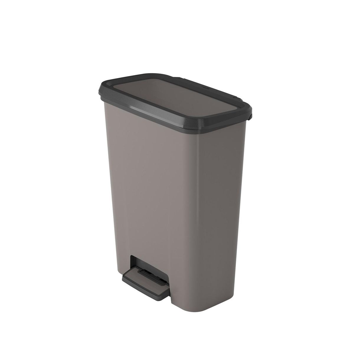 KETER - Basurero Compatta 50L DUO 23+23L Gris Keter