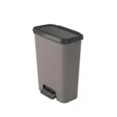 KETER - Basurero Compatta 50L DUO 23+23L Gris