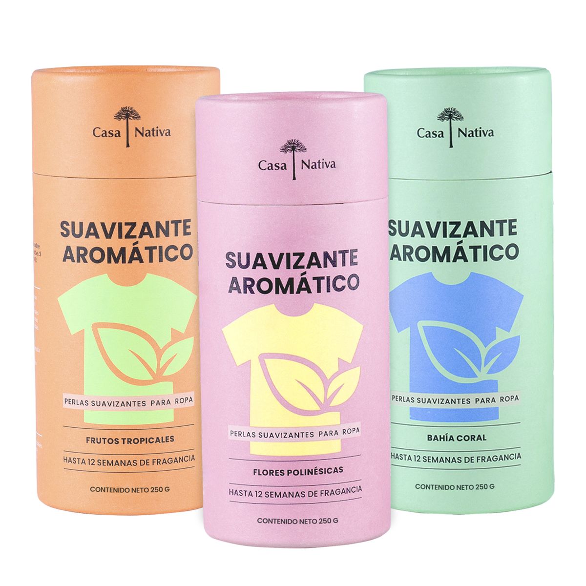 CASA NATIVA - Pack Triple Perlas Mix de Aromas