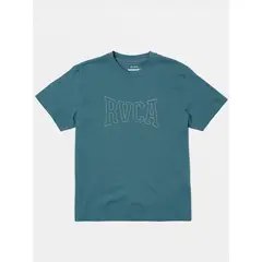 RVCA - Polera Manga Corta Hombre Stitch Azul