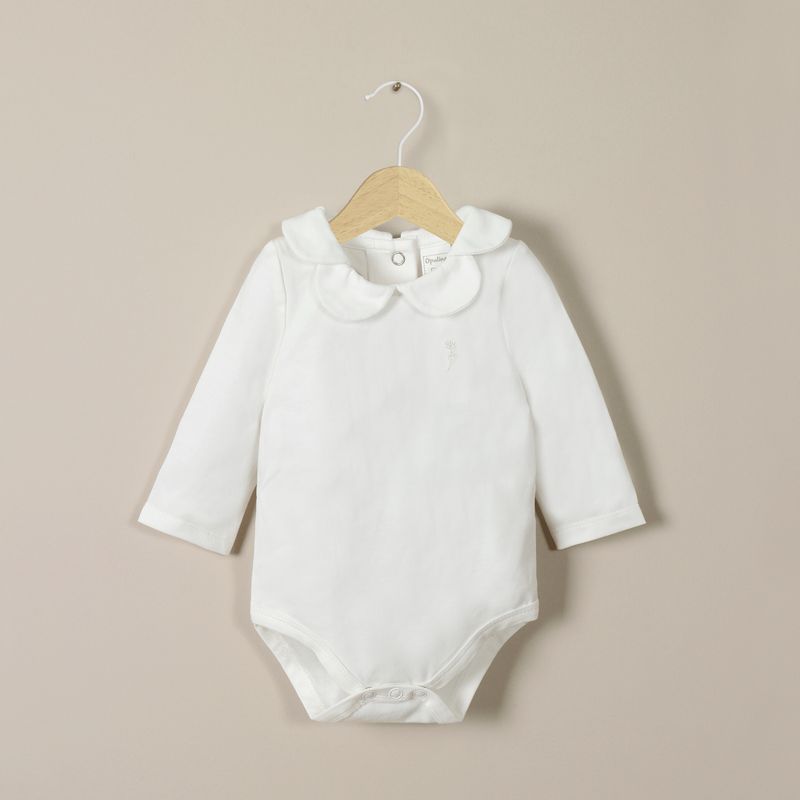 OPALINE - Bodys Bebé niña Blanco 39717 Opaline 