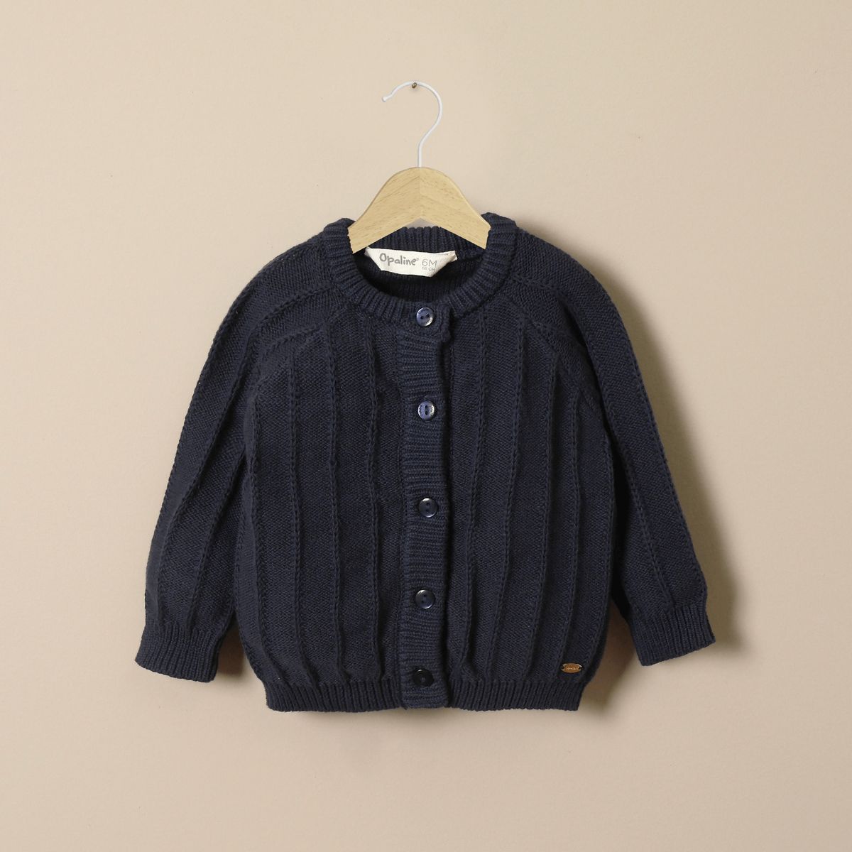 OPALINE - Chalecos Bebé niña Azul 39721 Opaline