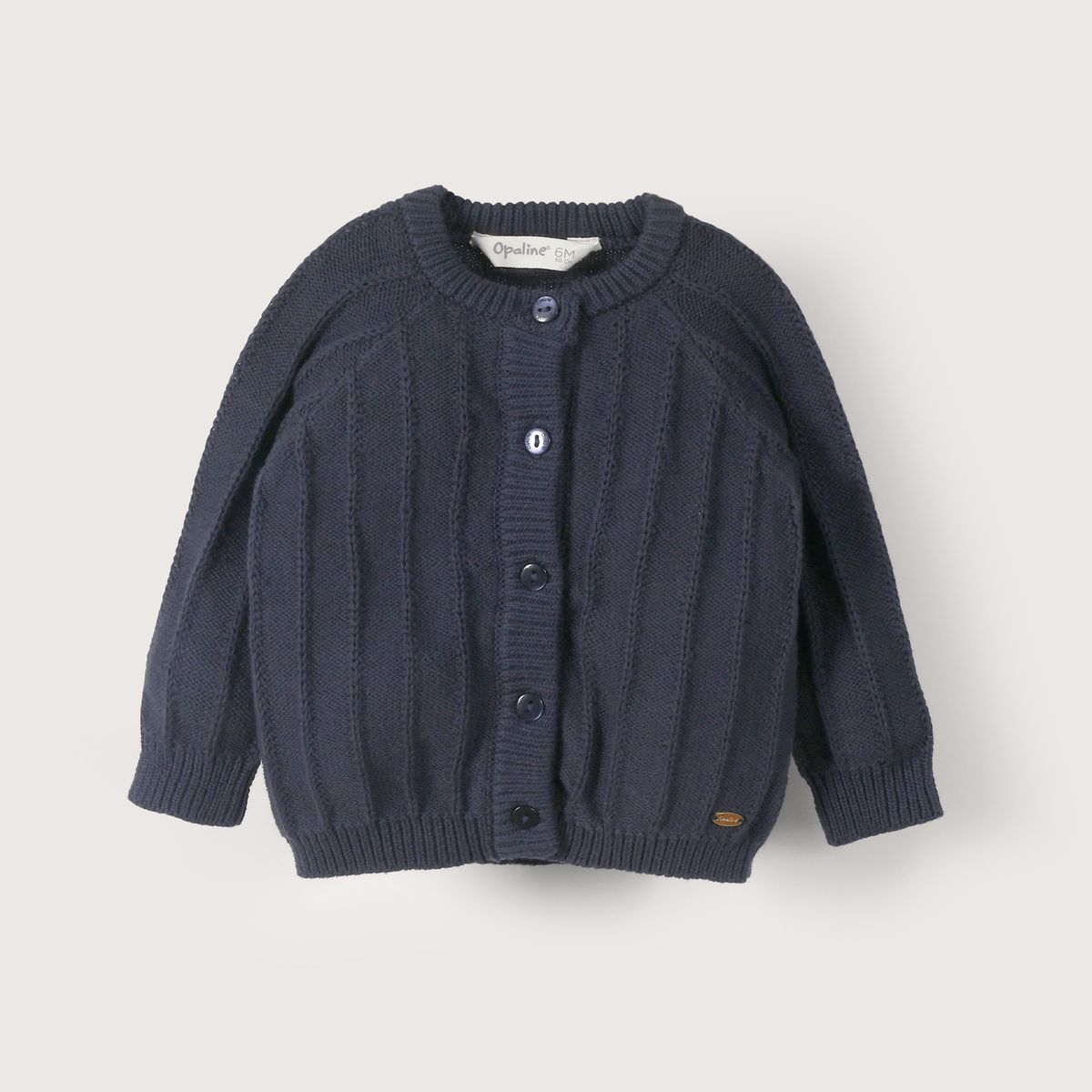 OPALINE - Chalecos Bebé niña Azul 39721 Opaline