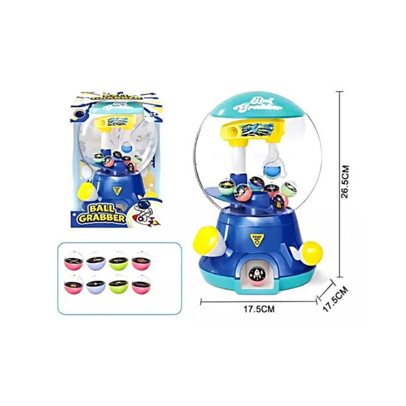 GENERICO - MINI MAQUINA EXPENDEDORA DE PELOTAS AZUL