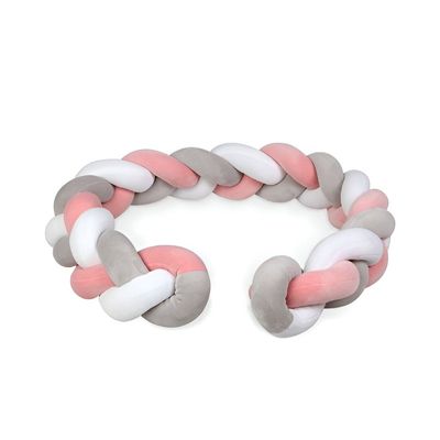 Imagen 2 del producto Trenza protector cuna 3mts Rosa