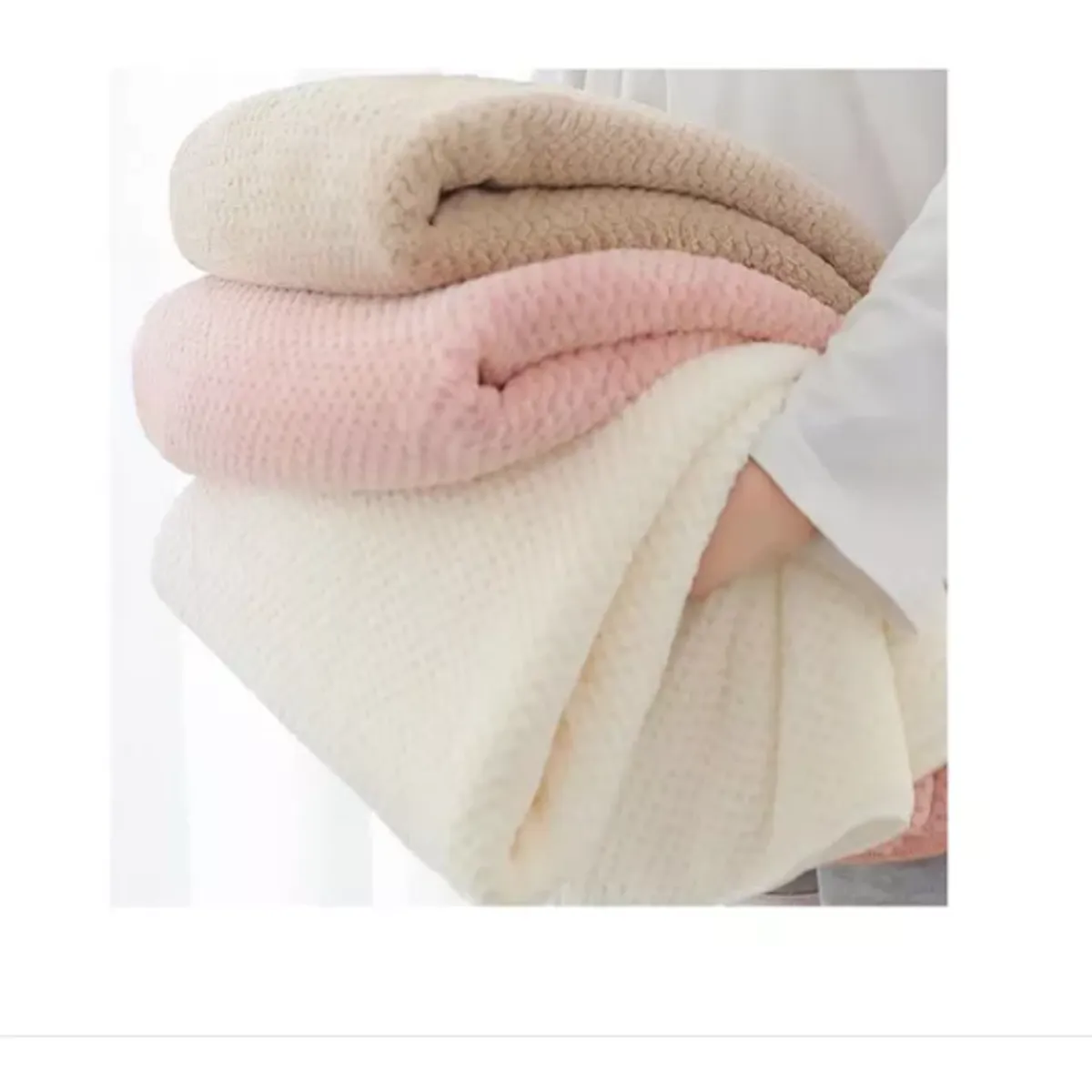 GENERICO - Set 3 Toalla De Baño Microfibra Alta Calidad Secado Rápido