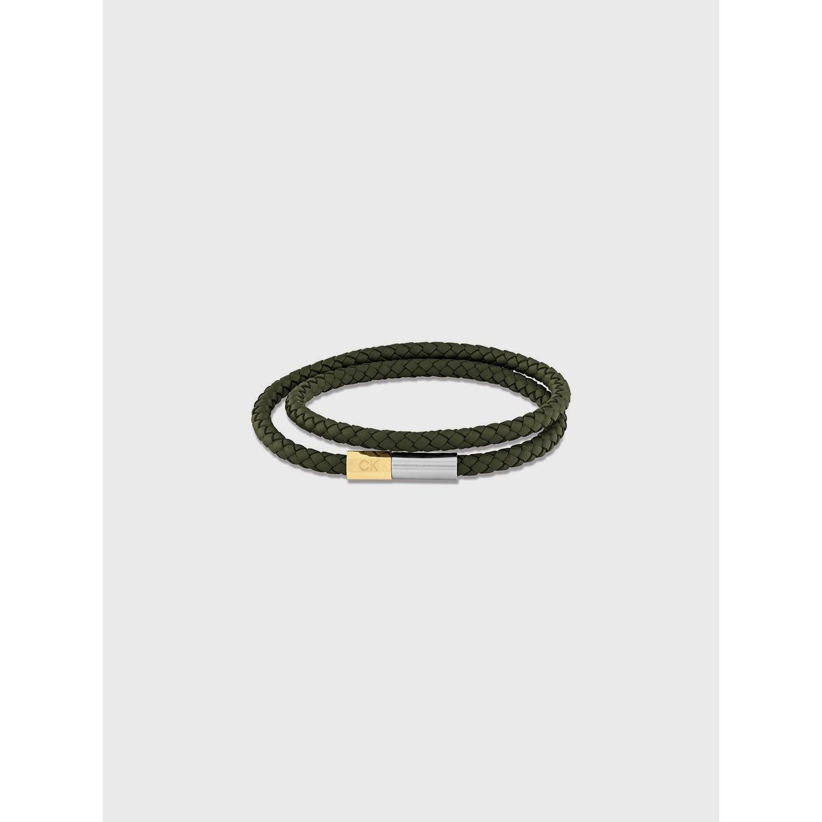 CALVIN KLEIN - Pulsera Double Wrap Verde Calvin Klein