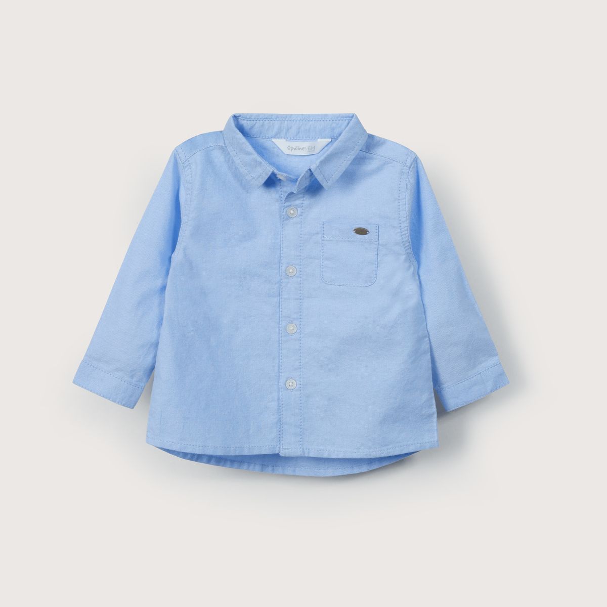 OPALINE - Camisetas Bebé niño Celeste 39720 Opaline