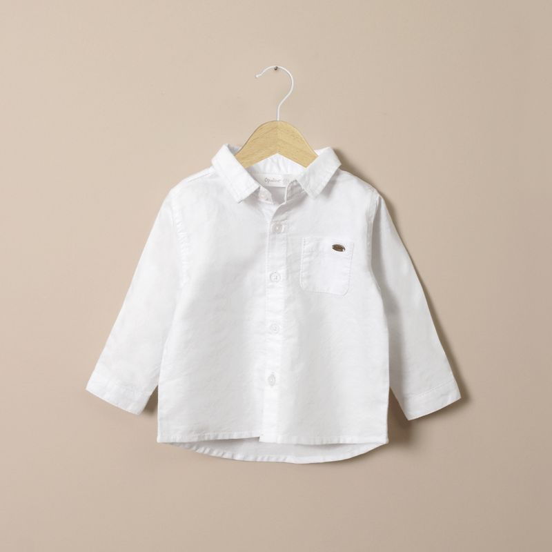 OPALINE - Camisetas Bebé niño Blanco 39719 Opaline