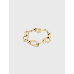 CALVIN KLEIN - Pulsera Eslavones Organic Shape Dorado