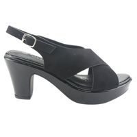 Sandalia Mujer Negro Casual Notino-10