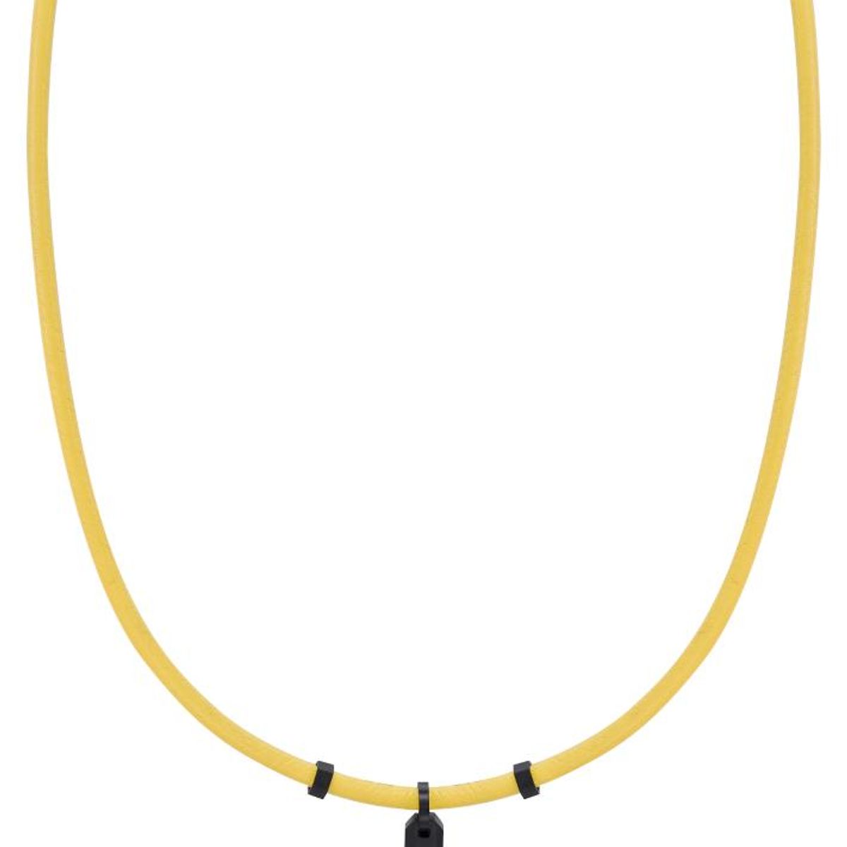 CAT - Cadena de Hombre Cat J005N10171 Negro-Amarillo - Negro