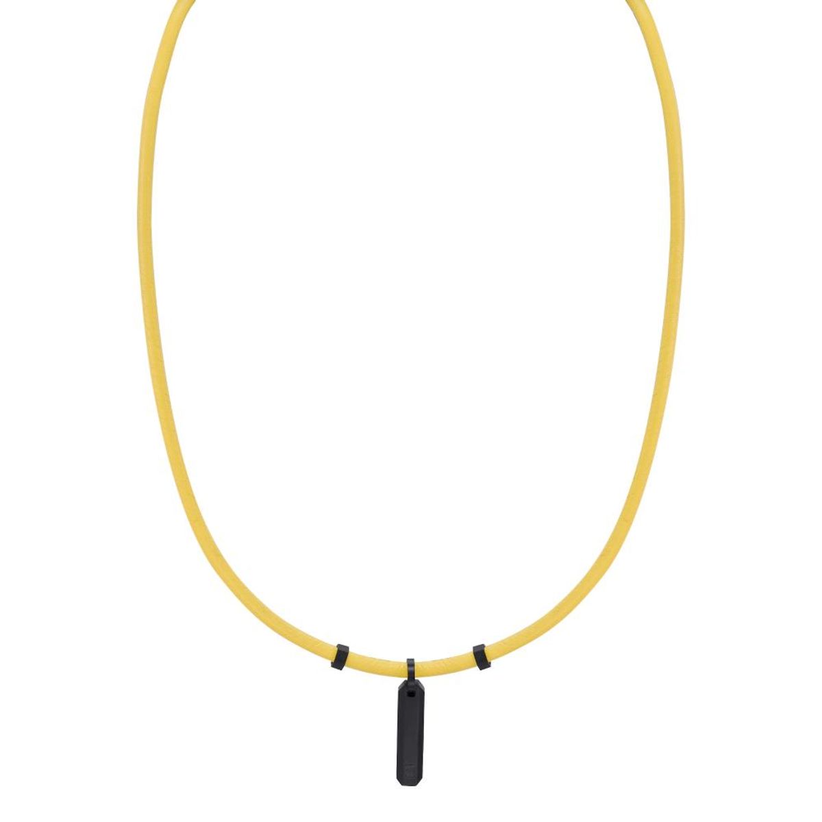 CAT - Cadena de Hombre Cat J005N10171 Negro-Amarillo - Negro