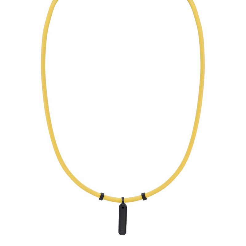 CAT - Cadena de Hombre Cat J005N10171 Negro-Amarillo - Negro