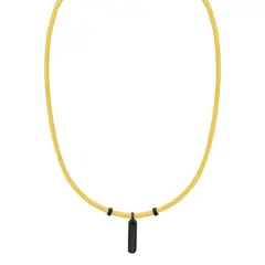 CAT - Cadena de Hombre J005N10171 Negro-Amarillo - Negro