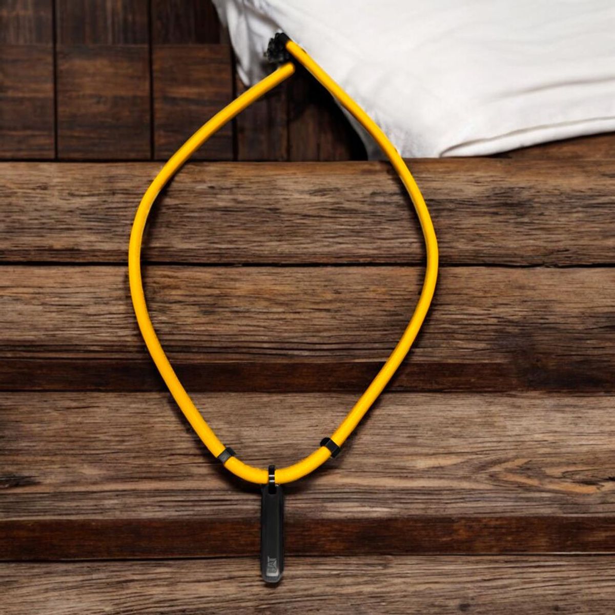 CAT - Cadena de Hombre Cat J005N10171 Negro-Amarillo - Negro