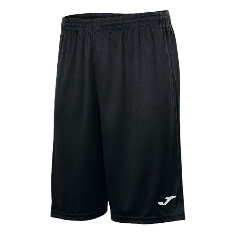 JOMA - Short Deportivo Largo Hombre Nobel Negro Joma