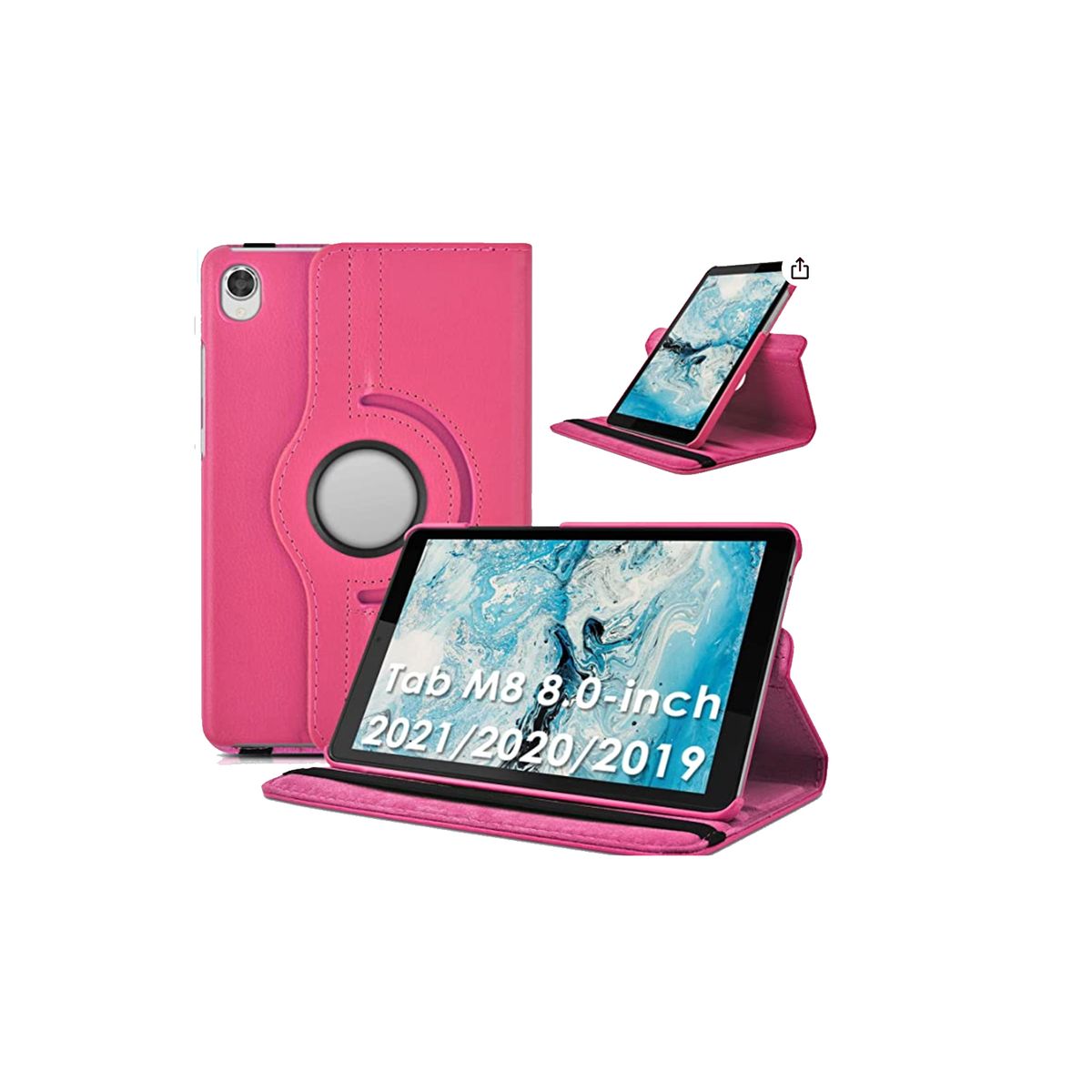JOIGO - Funda Para Tablet Lenovo M8 HD M8 FDH 8705 8505 Fucsia