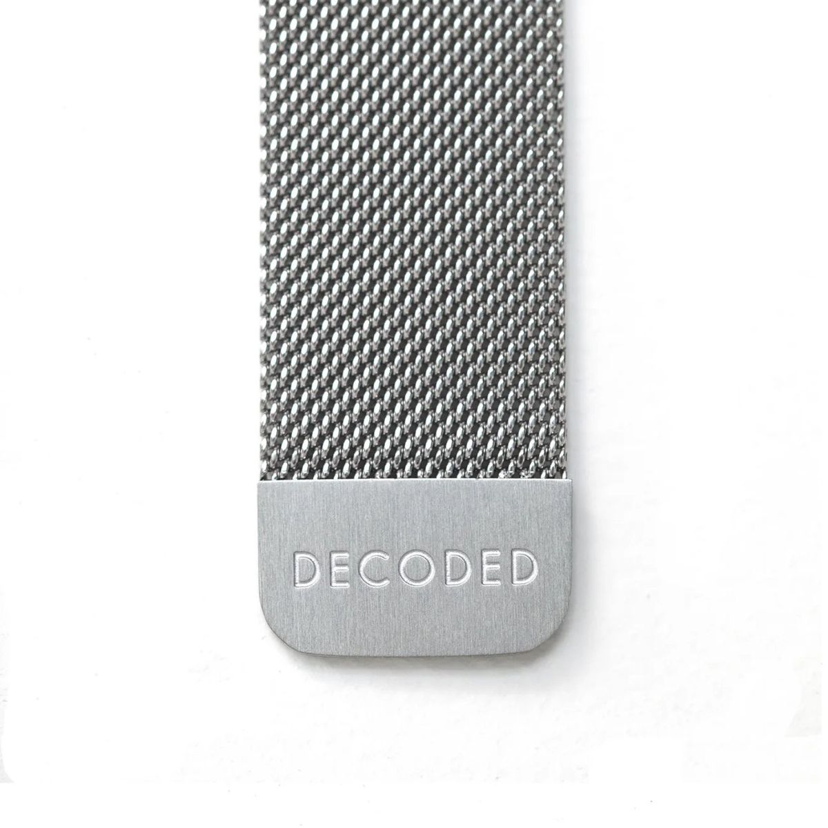 DECODED - Banda para Apple Watch 44/45 mm Milan Magnética Loop titanio