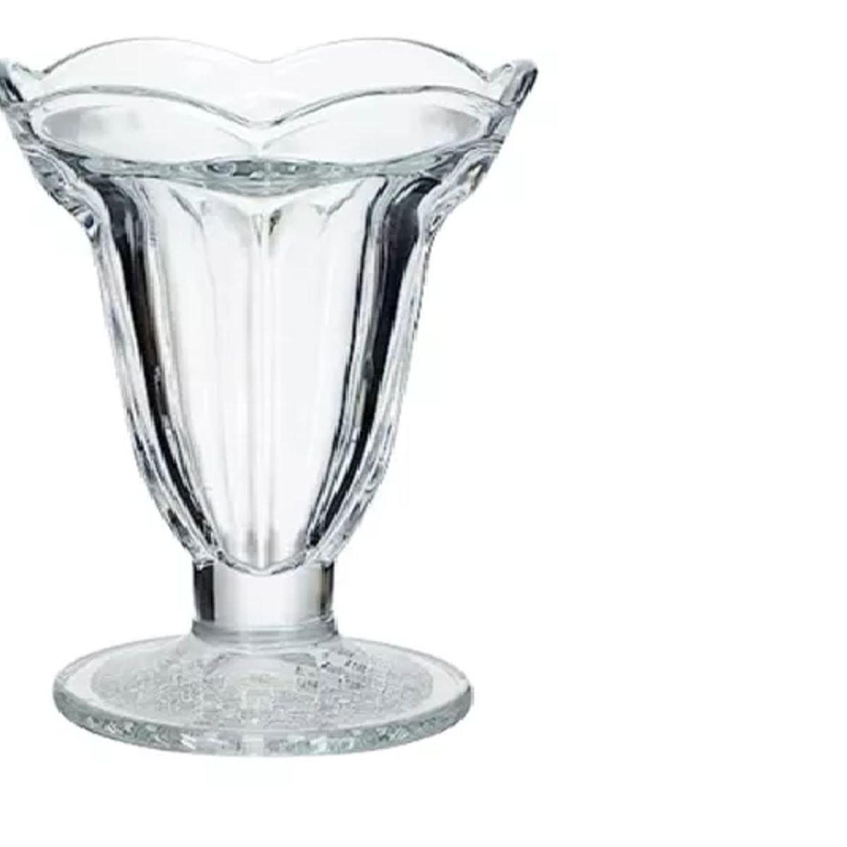 GENERICO - Set 6 Vasos Postres Copas Helado Vidrio Helado Restaurant