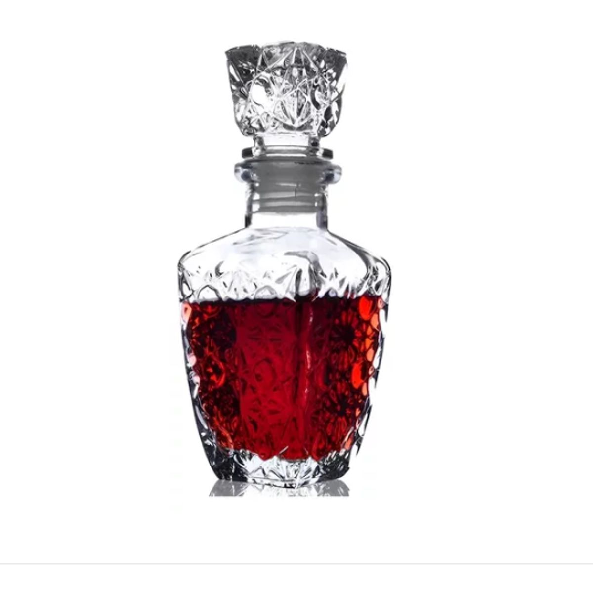 GENERICO - Decantador Licorera Diamante Botella 1 Litro Vidrio Licores