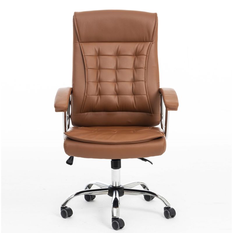 SMARTY XPERIENCE - Silla De Oficina Ejecutiva Profesional Cafe Ergonomica Smarty