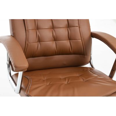 Imagen 2 del producto Silla De Oficina Ejecutiva Profesional Cafe Ergonomica Smarty