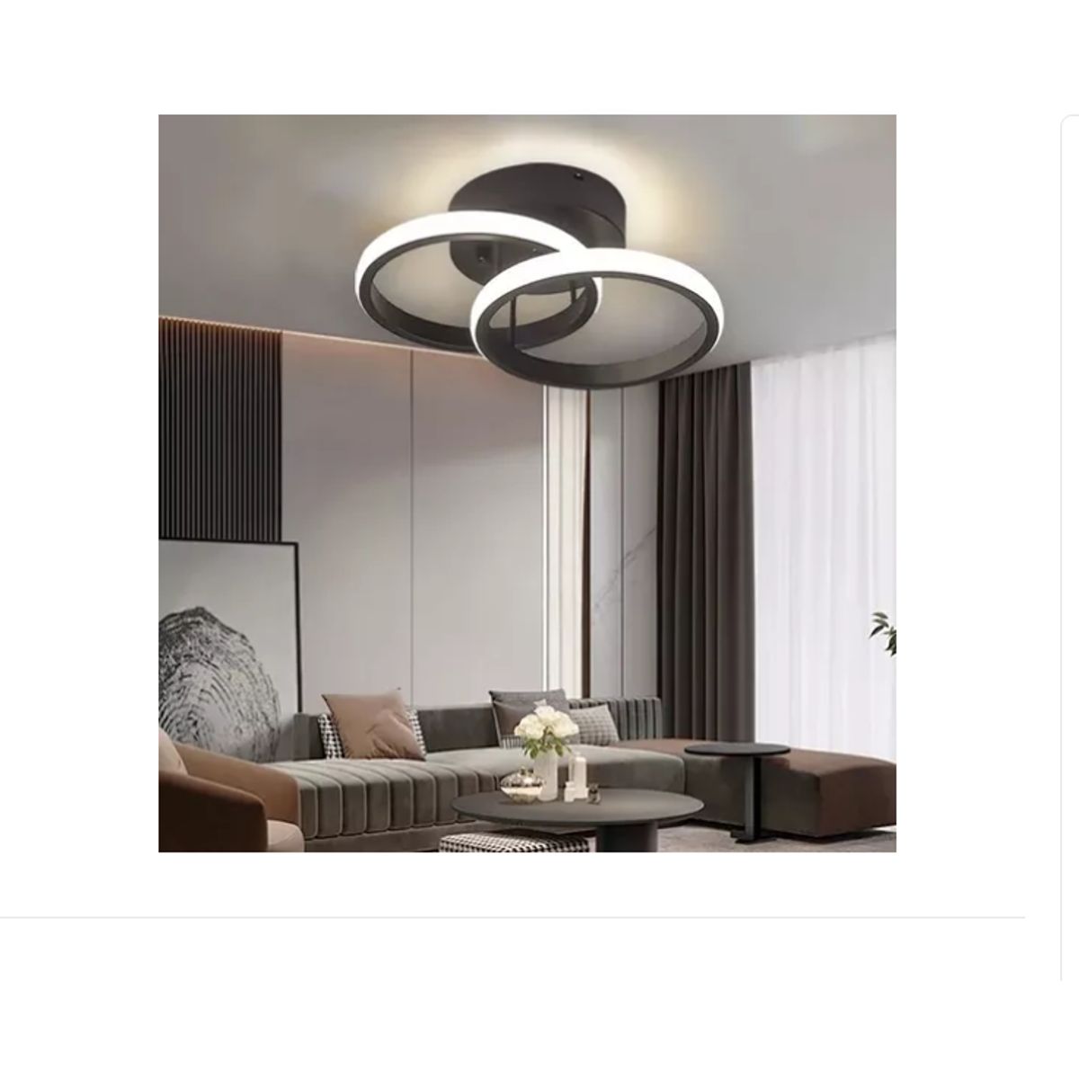 GENERICO - Lámpara De Techo Decorativas Led Para Baño Moderna Colgante